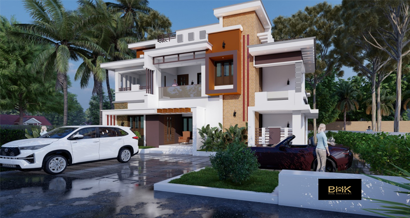 2600 Sq.ft Contemporary Home Design | 4 BHK Luxury House Under 32 Lakhs