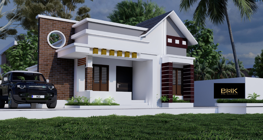 1000 Sq.ft 3BHK Contemporary Home Design | Modern House Under 20 Lakhs